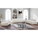 Meridian Jace Cream Velvet Chair IMAGE 9