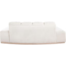  Manufacturer Color_Cream -- Jace 78.5" Cream Velvet Upholstered Loveseat IMAGE 5