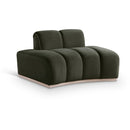 Manufacturer Color_Green -- Jace Green Velvet Upholstered Chair IMAGE 1