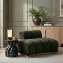Meridian Jace Green Velvet Chair IMAGE 2