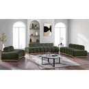 Manufacturer Color_Green -- Jace 106" Green Velvet Upholstered Sofa IMAGE 9