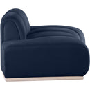  Manufacturer Color_Navy -- Jace Navy Velvet Upholstered Chair IMAGE 4