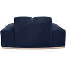 Manufacturer Color_Navy -- Jace Navy Velvet Upholstered Chair IMAGE 5