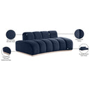  Manufacturer Color_Navy -- Jace 78.5" Navy Velvet Upholstered Loveseat IMAGE 8