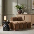  Manufacturer Color_Saddle -- Jace Saddle Velvet Upholstered Chair IMAGE 2