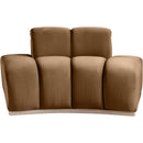  Manufacturer Color_Saddle -- Jace Saddle Velvet Upholstered Chair IMAGE 3