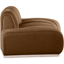  Manufacturer Color_Saddle -- Jace Saddle Velvet Upholstered Chair IMAGE 4