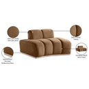  Manufacturer Color_Saddle -- Jace Saddle Velvet Upholstered Chair IMAGE 8