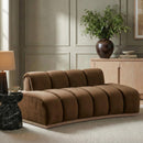  Manufacturer Color_Saddle -- Jace 78.5" Saddle Velvet Upholstered Loveseat IMAGE 2