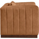 Meridian Mallina Cognac Vegan Leather Chair IMAGE 5