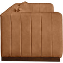  Manufacturer Color_Cognac -- Mallina 90.5" Cognac Vegan Leather Upholstered Sofa IMAGE 5