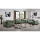  Manufacturer Color_Green -- Mallina Green Vegan Leather Upholstered Chair IMAGE 9