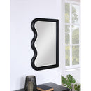  Meridian Winnie Black Poplar Wood Frame Mirror IMAGE 2