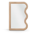  Meridian Winnie Natural Poplar Wood Frame Mirror IMAGE 1