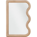  Meridian Winnie Natural Poplar Wood Frame Mirror IMAGE 3