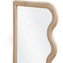  Meridian Winnie Natural Poplar Wood Frame Mirror IMAGE 4
