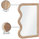  Meridian Winnie Natural Poplar Wood Frame Mirror IMAGE 7