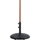 Meridian Fiji Beige Water Resistant Fabric And Aluminum Patio Umbrella with Base Set IMAGE 5