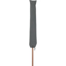  Meridian Fiji Beige Water Resistant Fabric And Aluminum Patio Umbrella IMAGE 4