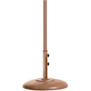  Meridian Fiji Navy Water Resistant Fabric And Aluminum Patio Umbrella with Base Set IMAGE 4