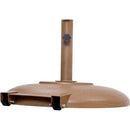  Meridian Fiji Navy Water Resistant Fabric And Aluminum Patio Umbrella with Base Set IMAGE 7