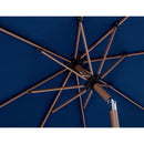  Meridian Fiji Navy Water Resistant Fabric And Aluminum Patio Umbrella IMAGE 7