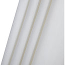  Meridian Fiji White Water Resistant Fabric And Aluminum Patio Umbrella with Base Set IMAGE 18