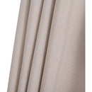 Meridian Fiji Beige Water Resistant Fabric And Aluminum Patio Umbrella with Base Set IMAGE 18