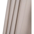  Meridian Fiji Beige Water Resistant Fabric And Aluminum Patio Umbrella with Base Set IMAGE 15