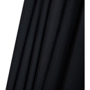  Meridian Fiji Black Water Resistant Fabric And Aluminum Patio Umbrella with Base Set IMAGE 18