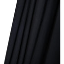  Meridian Fiji Black Water Resistant Fabric And Aluminum Patio Umbrella with Base Set IMAGE 15