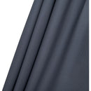  Meridian Fiji Grey Water Resistant Fabric And Aluminum Patio Umbrella with Base Set IMAGE 15
