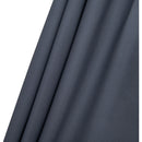  Meridian Fiji Grey Water Resistant Fabric And Aluminum Patio Umbrella IMAGE 8
