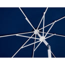  Meridian Fiji Navy Water Resistant Fabric And Aluminum Patio Umbrella with Base Set IMAGE 17