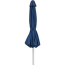  Meridian Fiji Navy Water Resistant Fabric And Aluminum Patio Umbrella IMAGE 3