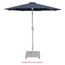  Meridian Fiji Navy Water Resistant Fabric And Aluminum Patio Umbrella IMAGE 9