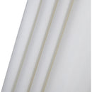  Meridian Fiji White Water Resistant Fabric And Aluminum Patio Umbrella with Base Set IMAGE 18
