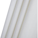  Meridian Fiji White Water Resistant Fabric And Aluminum Patio Umbrella with Base Set IMAGE 18