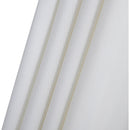  Meridian Fiji White Water Resistant Fabric And Aluminum Patio Umbrella with Base Set IMAGE 15