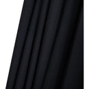  Meridian Fiji Black Water Resistant Fabric And Aluminum Patio Umbrella IMAGE 8