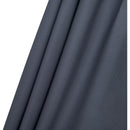  Meridian Fiji Grey Water Resistant Fabric And Aluminum Patio Umbrella with Base Set IMAGE 15