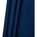  Meridian Amalfi Navy Water Resistant Fabric And Aluminum Patio Umbrella with Base Set IMAGE 17