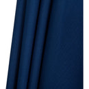  Meridian Amalfi Navy Water Resistant Fabric And Aluminum Patio Umbrella with Base Set IMAGE 17