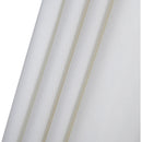  Meridian Amalfi White Water Resistant Fabric And Aluminum Patio Umbrella with Base Set IMAGE 15