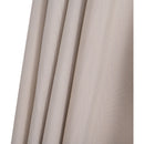  Meridian Amalfi Beige Water Resistant Fabric And Aluminum Patio Umbrella with Base Set IMAGE 17