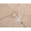  Meridian Amalfi Beige Water Resistant Fabric And Aluminum Patio Umbrella with Base Set IMAGE 16