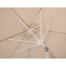  Meridian Amalfi Beige Water Resistant Fabric And Aluminum Patio Umbrella with Base Set IMAGE 16