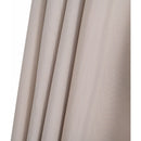  Meridian Amalfi Beige Water Resistant Fabric And Aluminum Patio Umbrella with Base Set IMAGE 17