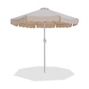  Meridian Amalfi Beige Water Resistant Fabric And Aluminum Patio Umbrella IMAGE 1