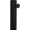 Meridian Amalfi Navy Water Resistant Fabric And Aluminum Patio Umbrella with Base Set IMAGE 11